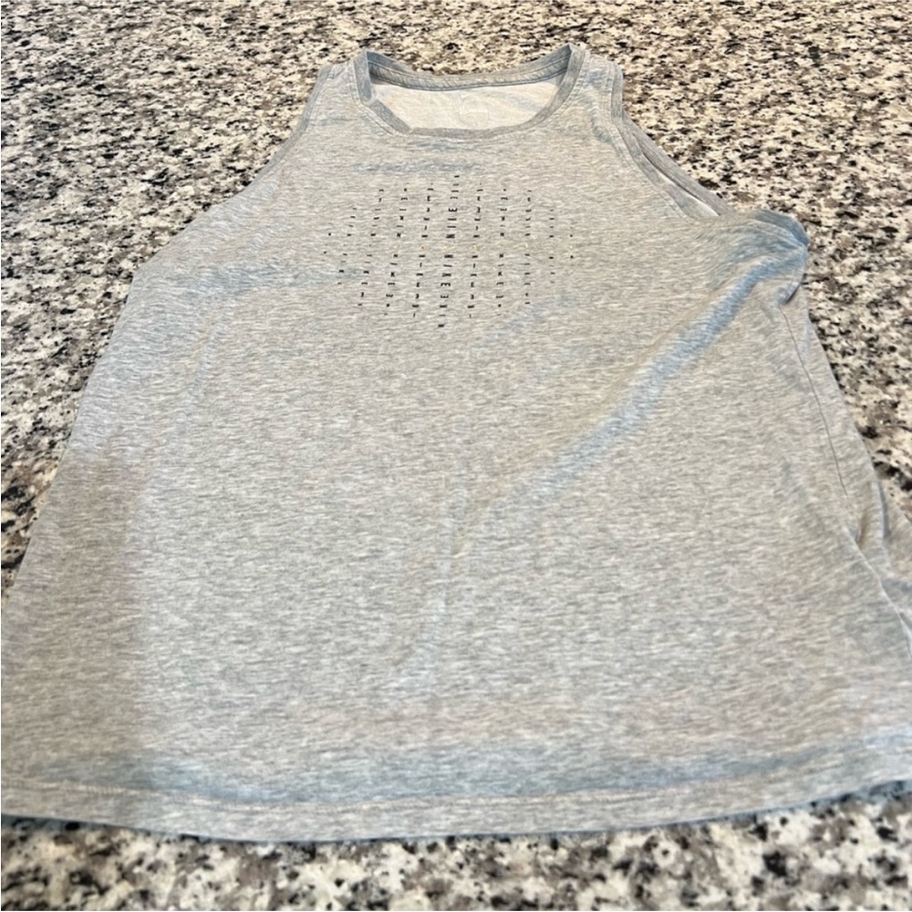 Nike Light Gray Tank Top